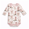 Cowgirl Boots Baby Bodysuit – Cotton Western Print