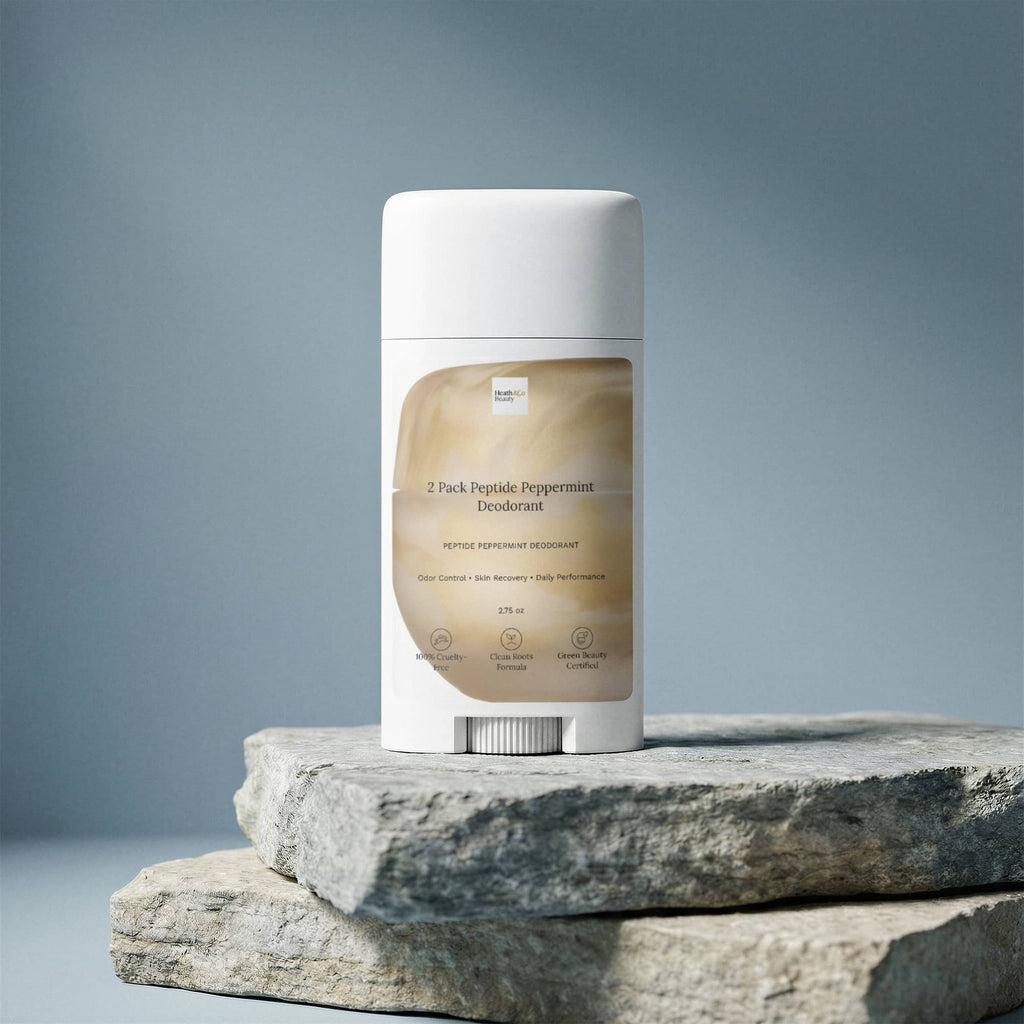 2 Pack Peptide Peppermint Deodorant