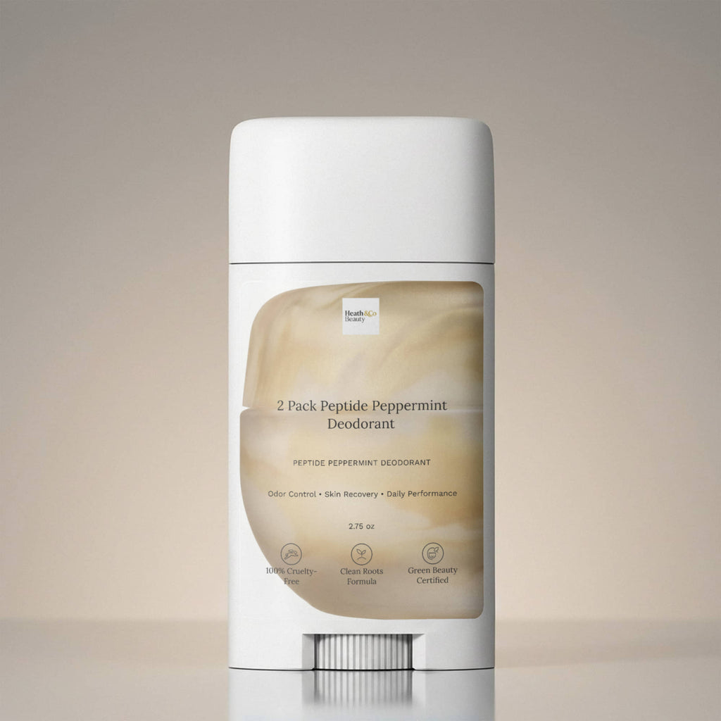 2 Pack Peptide Peppermint Deodorant