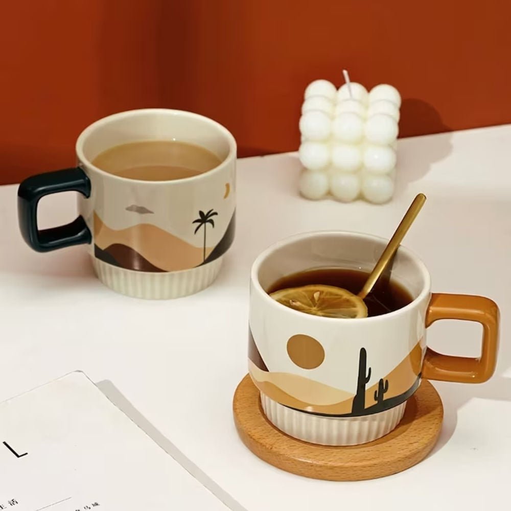 Tilley + Me Desert Vibe Artisanal Mug | Handcrafted Ceramic